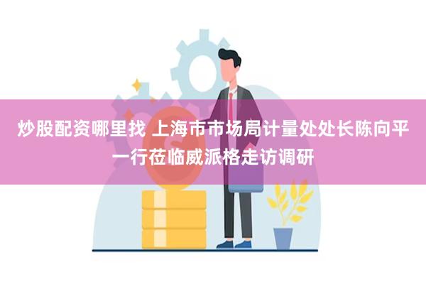 炒股配资哪里找 上海市市场局计量处处长陈向平一行莅临威派格走访调研